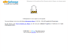 Tablet Screenshot of ns.allo-heberge.com